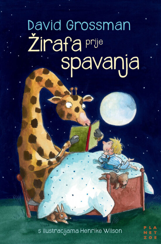 Žirafa prije spavanja